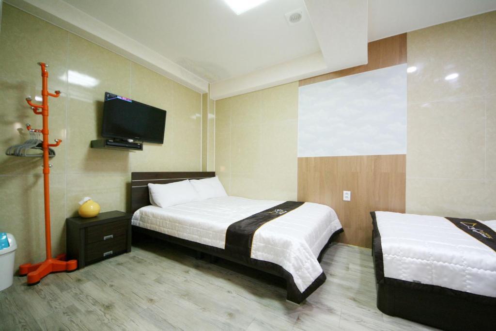 Guesthouse Myeongdong 2 Szöul Szoba fotó