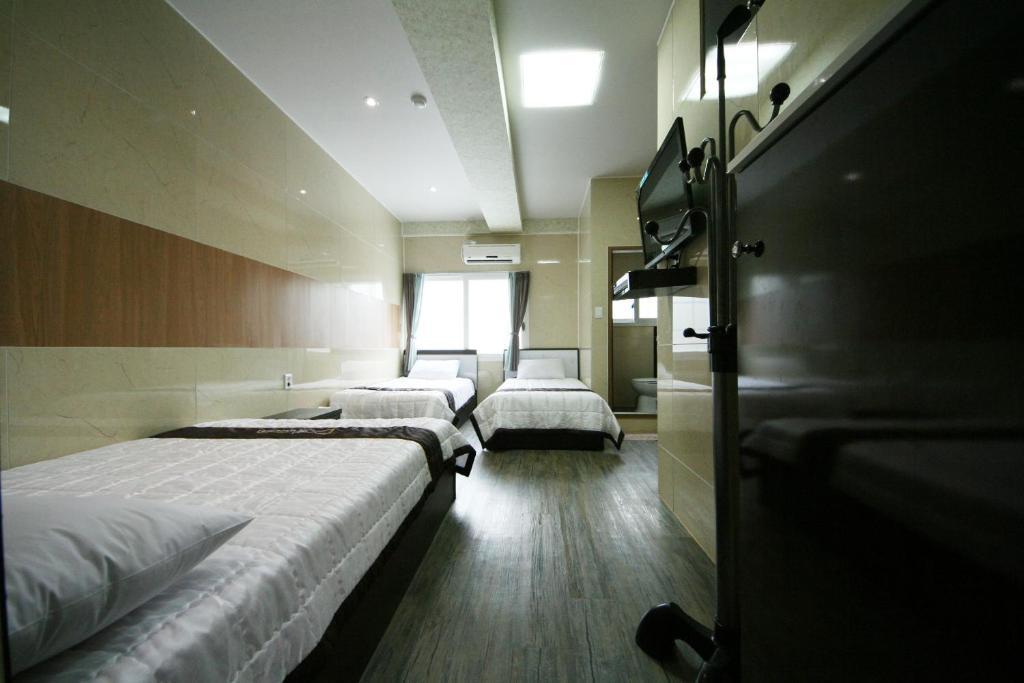 Guesthouse Myeongdong 2 Szöul Szoba fotó